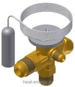 Danfoss Корпус клапана с термочувствительным элементом в исполнении под отбортовку TES 2 R 404A / R 507 арт. 068Z3403