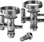 Danfoss Корпус клапана с термочувствительным элементом в исполнении под пайку TUAE R134a арт. 068U2203