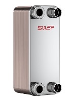 Паяный теплообменник испаритель SWEP B10