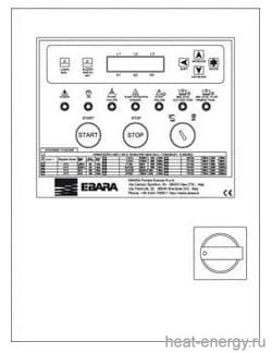 Панель управления Ebara QUADRO FFP 25 AVS арт. 362300043