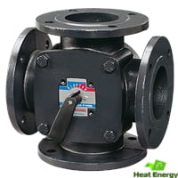 ESBE Клапан 4-х ходовой поворотный 4F арт. 11102200