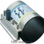 Ремонтный хомут одинарный замок Hawle 0750 104-112 / 150