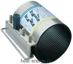 Ремонтный хомут одинарный замок Hawle 0750 104-112 / 150