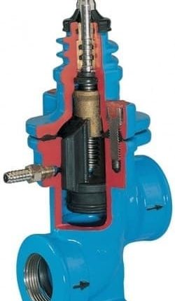 Вентиль с устройством опорожнения Hawle 2491 1 1/2“