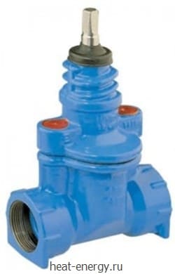 Вентиль IG/IG чугун Hawle 2500 1 1/2"