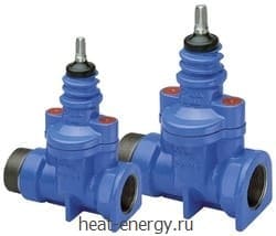 Вентиль IG/AG чугун Hawle 2520 1"-5/4"