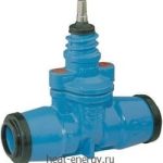 Вентиль PE/PE чугун Hawle 2600 1 1/2"-50