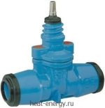 Вентиль PE/PE чугун Hawle 2600 1 1/2"-50