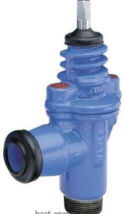 Угловой вентиль PE/AG чугун Hawle 3130 1 1/2"/50