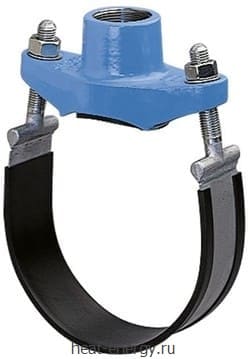 Универсальный врезной хомут резьбовой Hawle 3500 L450