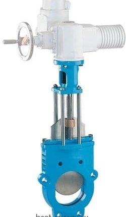 Шиберная задвижка с адаптером для э/привода Hawle 3600EL PN10