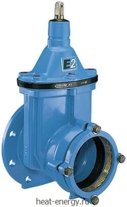 Е2 Задвижка фланец-раструб System 2000 Hawle 4041E2 100/110