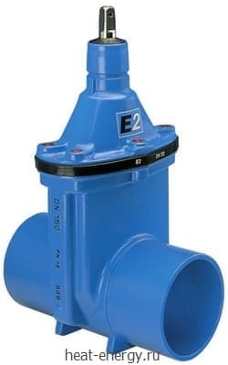 E2 Задвижка / Гладкий патрубок PN 16 Hawle 4100E2 100/118