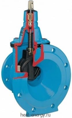 E2 Задвижка клиновая переходная Hawle 4150E2 PN16