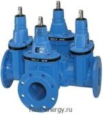 Е2 Задвижка Комби-IV с пожарной подставкой Hawle 4410E2 PN16