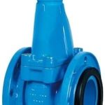 Задвижка для сточн. вод со свободными фланцами PN10 Hawle 4806 100