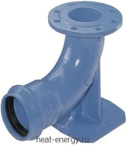 Пожарная подставка раструбная Hawle 5046 100/110