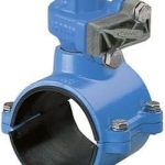 Перекрывающийся врезной хомут Haku + адаптер Hawle 5210 125-1 1/2"