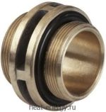 Двойной ниппель с резиновой прокладкой Hawle 5900 2"-2"