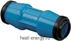 Соединительная муфта PE/ PE чугун Hawle 6300 20-20