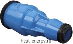 Соединительная муфта переходная PE/PE чугун Hawle 6310 25-20