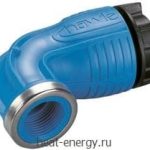 Фитинг Hawle-FIT угол 90 градусов PE/IG Hawle 6430HF 25-25
