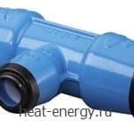 ISO-Фитинг (тройник) PE/PE/PE чугун Hawle 6531 32-25