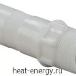 Переходник для ISO фитинг с равными концами Hawle 6630 1 1/2"/50