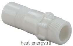 Переходник для ISO фитинг с равными концами Hawle 6630 1 1/2"/50