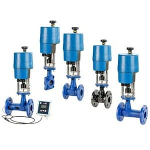 Регулирующий клапан KSB BOA-CVE C с приводом EA-B 10 (24 В)