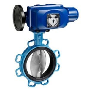 Поворотный затвор KSB BOAX-B Mat E с электрическим сервоприводом