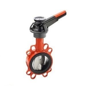 Поворотный затвор KSB BOAX-S с рукояткой