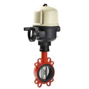 Поворотный затвор KSB BOAXMAT-S с электрическим сервоприводом 24 В