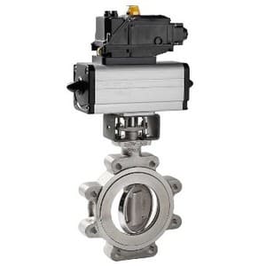 Поворотный затвор KSB DANAIS 150 с рычагом