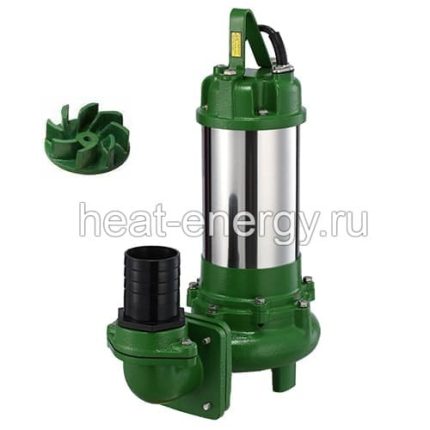 Погружной вихревой канализационный насос Evak 80(100)EW-5.75-he