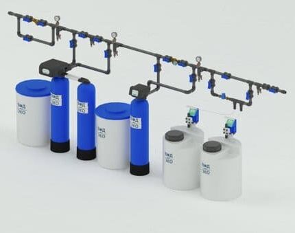 Станция водоподготовки для паровой котельной 0