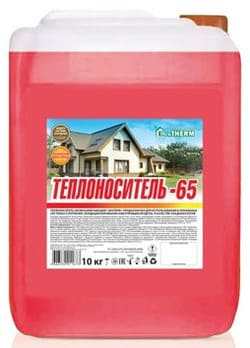Теплоноситель EcoTherm -65C 20 кг арт. 430212020