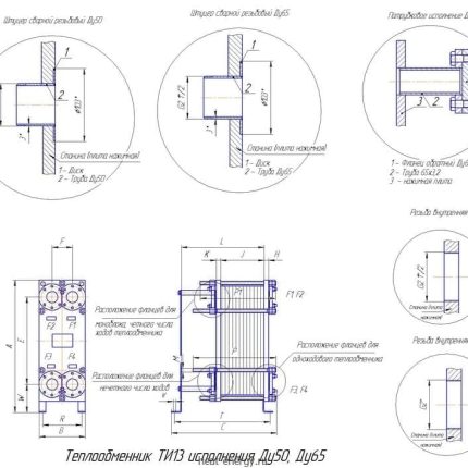 Теплообменник Термоблок Теплохит ТИ13 Ду50