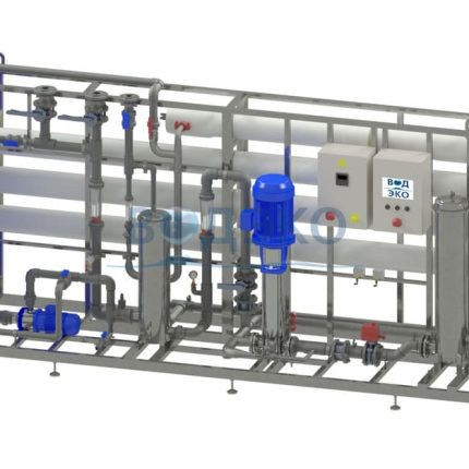 Установка обратного осмоса АКВАФЛОУ RO 80-28