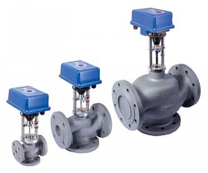 Клапан ВОГЕЗ ВКТР Ду 15 с ЭИМ ВЭП (трехскоростной (ГВС