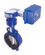 Затвор ВОГЕЗ с ЭИМ ВЭО-04 Ду40